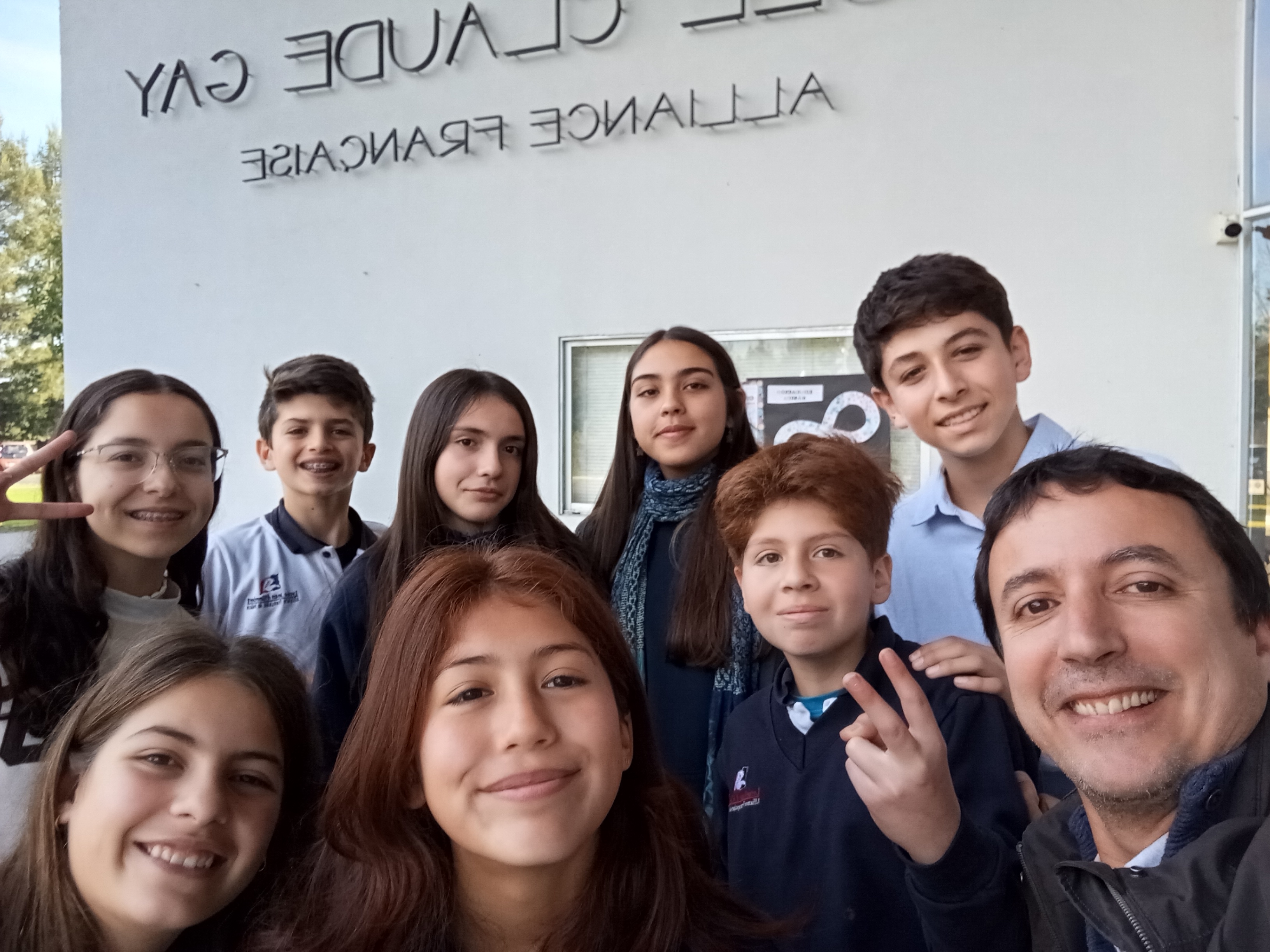 Selfie de groupe