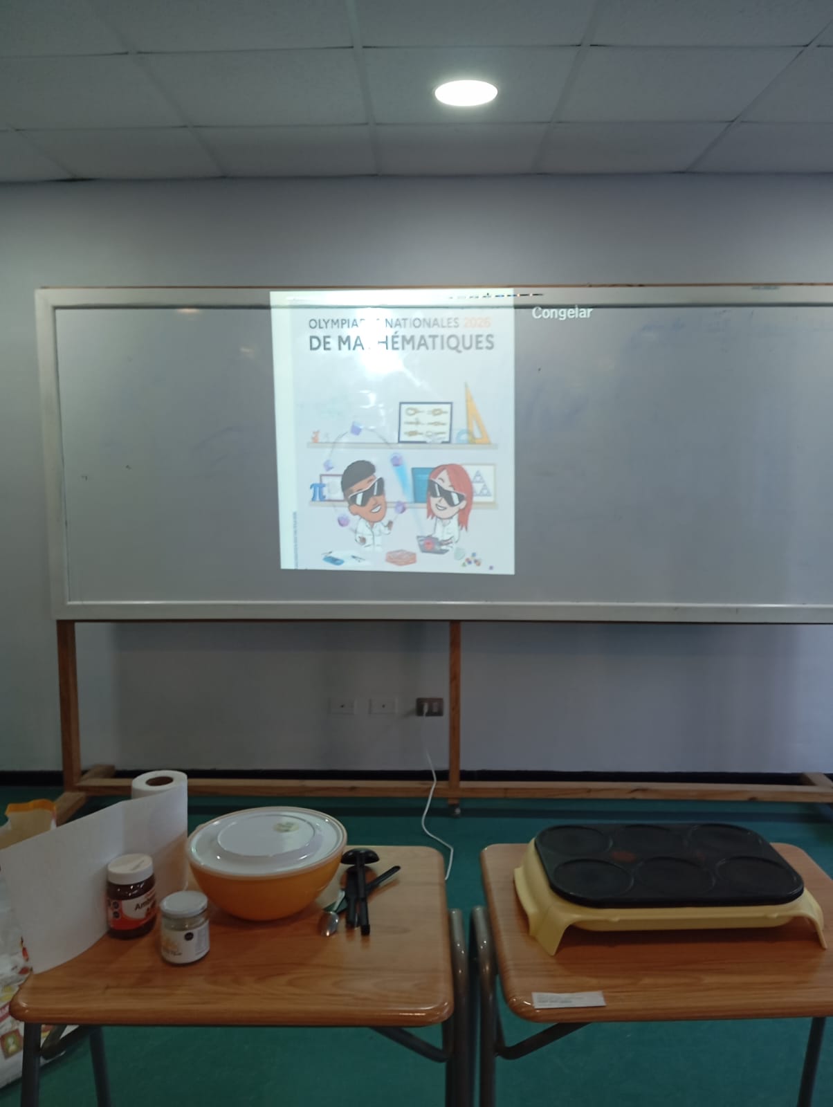 L'équipe devant les lettres OSORNO