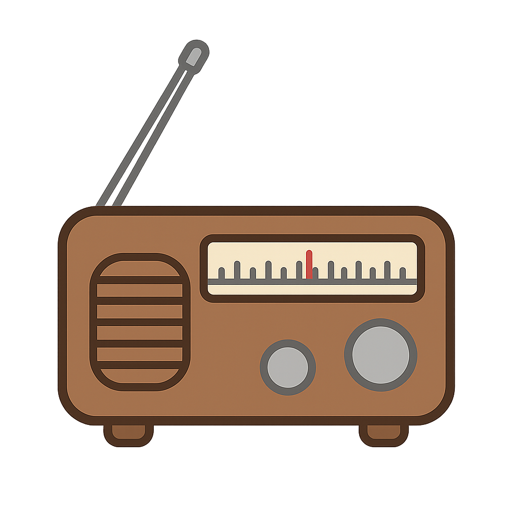 Poste de radio vintage